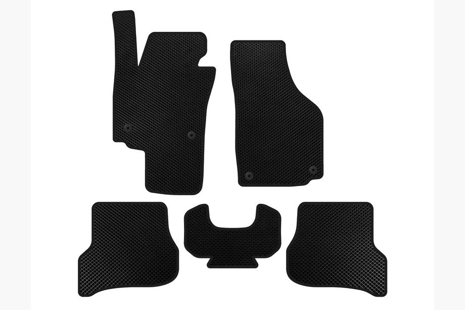 Seat Altea 2004-2015 гг. Коврики EVA (Черный) Image