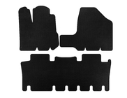 Toyota Sienna 2003-2009 гг. Коврики EVA (2 ряда, черные) фото 1