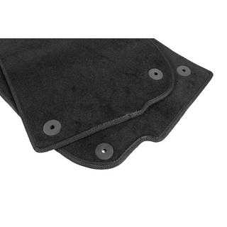 Текстильные коврики Premium (черные) фото 4