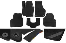 Dodge Caliber 2006-2011 гг. Текстильные коврики Premium (черные) фото 1