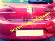 Seat Leon 2005-2012 гг. Накладка на багажник нержавейка фото 2