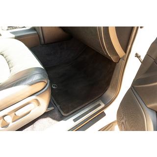 Текстильные коврики Premium V-2 (2012-2021, Черный) Toyota Land Cruiser 200 2007-2021 гг. фото 2