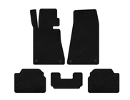 BMW 5 серия E34 1988-1995 гг. Текстильные коврики Premium (SD, Черный) фото 1