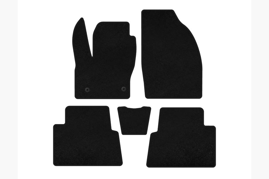 Ford Kuga 2008-2013 гг. Текстильные коврики Premium (Черный) Image