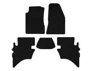 Ford Ranger 2002-2006 гг. Текстильные коврики Premium (Черный) фото 2