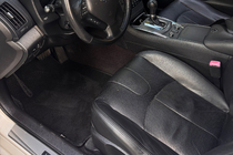 Infiniti G25/G35/37 (V36/CV36) 2006-2015 гг. Текстильные коврики Premium (G37 X, SD, Черный) фото 1