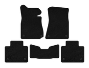 Lexus GS 2011-2020 гг. Текстильные коврики Premium (2011-2015, SD, Без полного привода, Черный) фото 1