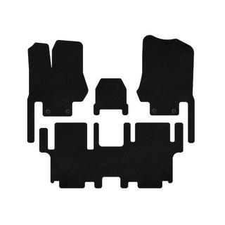Текстильные Коврики Premium (2 ряда, 7-местный, Черный) фото 1