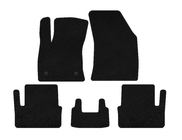 Renault Megane IV 2016-2025 гг. Текстильные коврики Premium (HB, Черный) фото 1