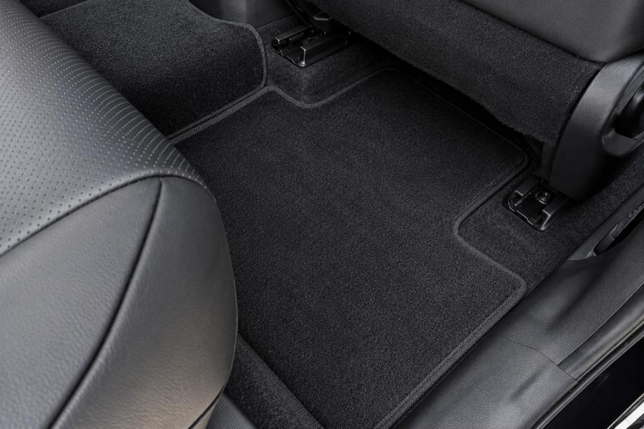 Toyota Rav 4 2019–2025 гг. Текстильные коврики Premium (Черный) Фото 5