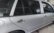 Skoda Fabia 2000-2007 гг. Хромированные Накладки на Ручки Дверей (4 шт, Нержавейка) OmsaLine - Итальянская Нержавейка фото 2