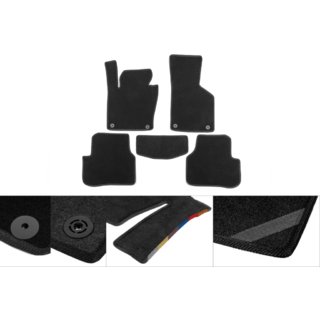 Текстильные коврики Classic (черные) Renault Laguna 2007-2015 гг. фото 1