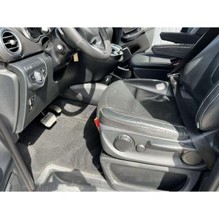 Текстильные коврики Classic V-class ExtraLong 2 боковых (Только самовывоз, Полный комплект, Черный) фото 1