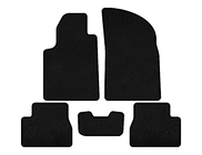 Citroen C-3 2002-2009 гг. Текстильные коврики Classic (Черный) фото 1