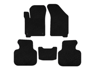 Dodge Journey 2008-2020 гг. Текстильные коврики Classic (2008-2011, Черный) фото 1