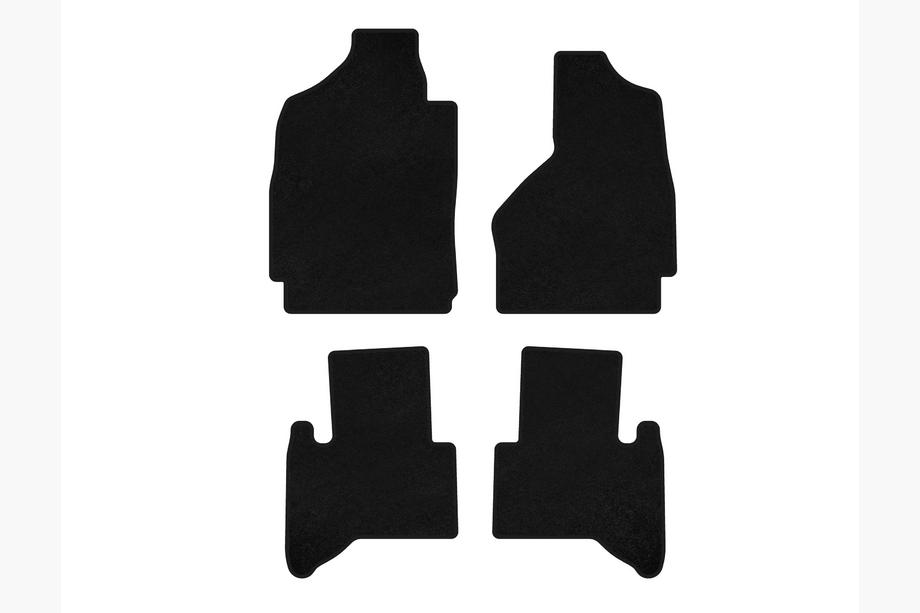 Dodge RAM (DR/DH/D1/DC/DM) 2002–2009 гг. Текстильные коврики Classic (2002-2009, Черный) Image