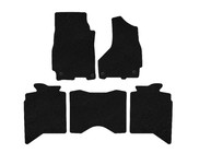 Dodge RAM (DS/DJ/D2) 2009–2024 гг. Текстильные коврики Classic (2013+, 5-местный, Черный) фото 1