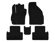 Mazda 5 2005-2009 гг. Текстильные коврики Classic (2 ряда, 7-местный, Черный) фото 1