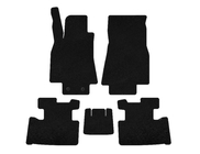 Mercedes A-class W169 2004-2012 гг. Текстильные коврики Classic (2004-2008, HB, 5-дверный, Черный) фото 1
