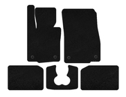 Mini Cooper F55/56/57 2014-2023 гг. Текстильные коврики Classic (для S F55, 5-дверный, Черный) фото 1
