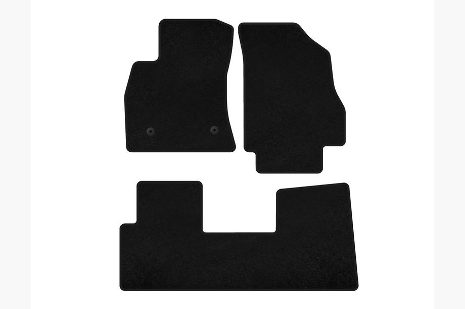 Opel Combo 2012-2018 гг. Текстильные коврики Classic (черные) Image