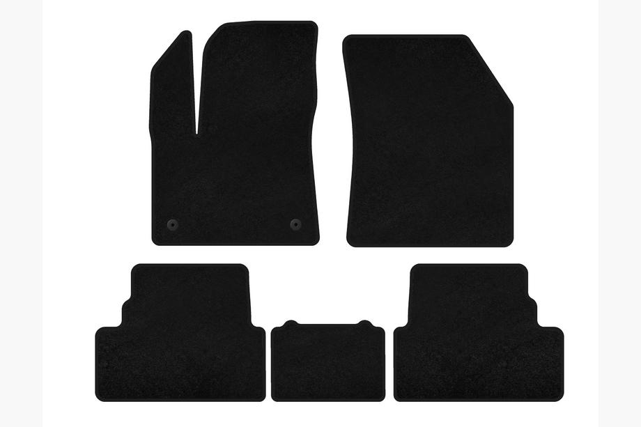 Opel Grandland X 2017- гг. Текстильные коврики Classic (2017-2021, Черный) Image