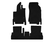 Peugeot Partner/Rifter 2019- гг. Текстильные коврики Classic (7-местный/Длинная база, Черный) фото 1