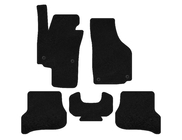 Seat Altea 2004-2015 гг. Текстильные коврики Classic (Черный) фото 1
