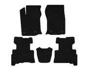 Toyota 4Runner 2009-2024 гг. Текстильные коврики Classic (2 ряда, 2014-2024, 7-местный, Черный) фото 1