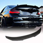 BMW 2 серия F22/F23 2014-2021 гг. Спойлер крышки багажника Карбон V5 (Coupe) фото 1