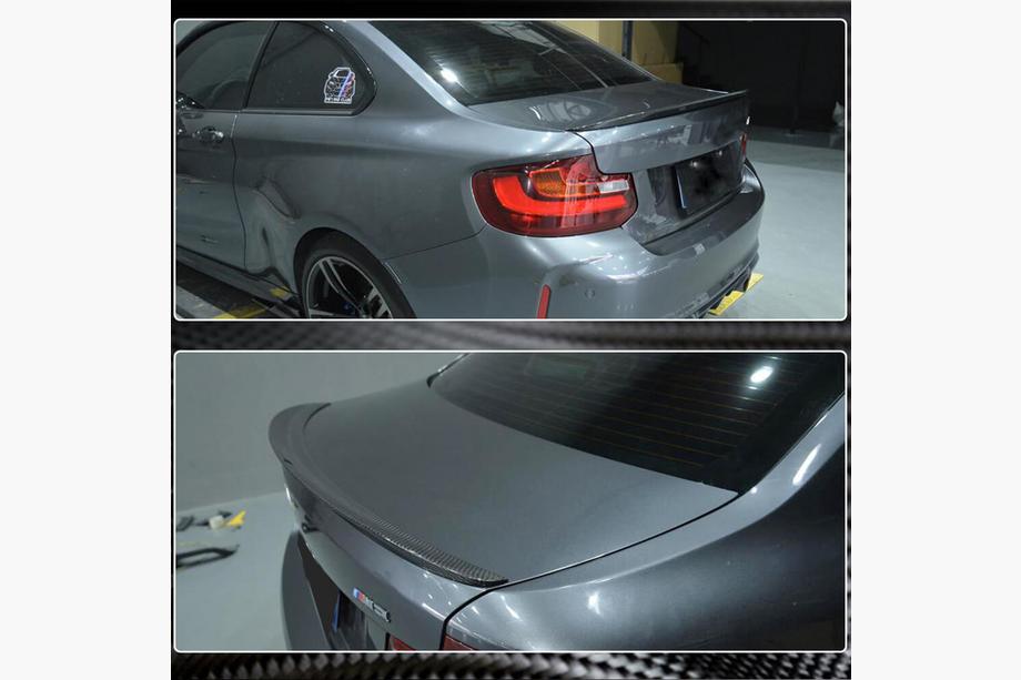 BMW 2 серия F22/F23 2014-2021 гг. Спойлер крышки багажника FRP (Coupe) Фото 5