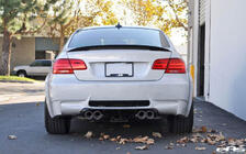 BMW 3 серия E90/E91 2005-2011 гг. Задний Спойлер Багажника Карбон V5 (Coupe) фото 2