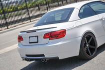 BMW 3 серия E90/E91 2005-2011 гг. Спойлер крышки багажника Carbon V2 (Кабриолет) фото 2