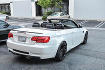 BMW 3 серия E90/E91 2005-2011 гг. Спойлер крышки багажника Carbon V2 (Кабриолет) фото 4
