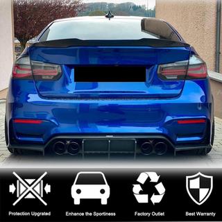 Спойлер M4-Style V3 (для F30/F80, Карбон) BMW 3 серия F30/F31 2012-2019 гг. фото 4