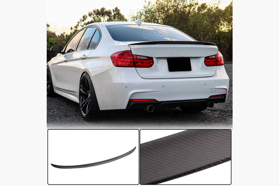 BMW 3 серия F30/F31 2012-2019 гг. Спойлер крышки багажника Карбон V16 (SD) Фото 1