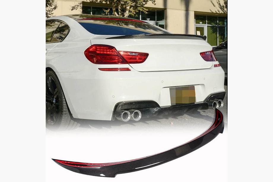 BMW 6 серия F12/F13/F06 2011-2018 гг. Спойлер крышки багажника Карбон V2 (для F06) Фото 1