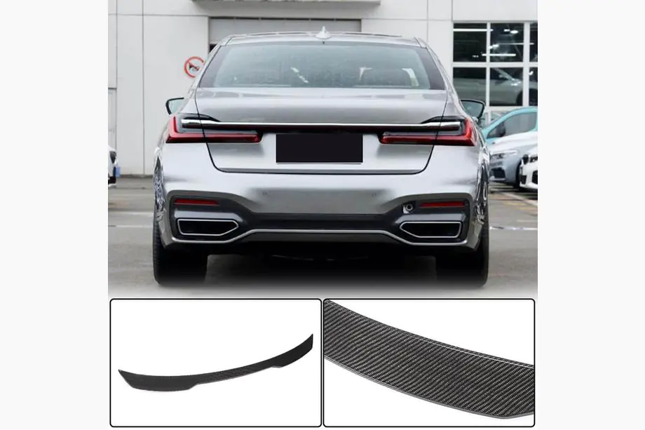 BMW 7 серия G11/G12 2015-2022 гг. Спойлер V2 (Карбон) Image