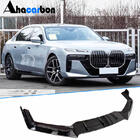 BMW 7 серия G70/G71 2022- гг. Задний Спойлер Багажника Черный Глянец ABS (Комплект 3 шт.) фото 1