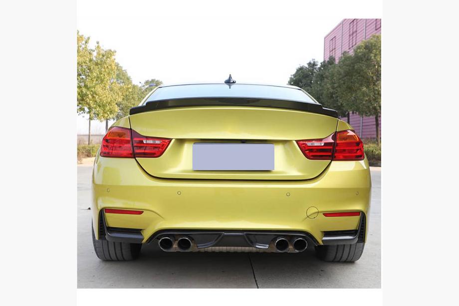 BMW 4 серия F32/F33/F36 2012-2020 гг. Спойлер V2 (для F82, Карбон) Фото 4