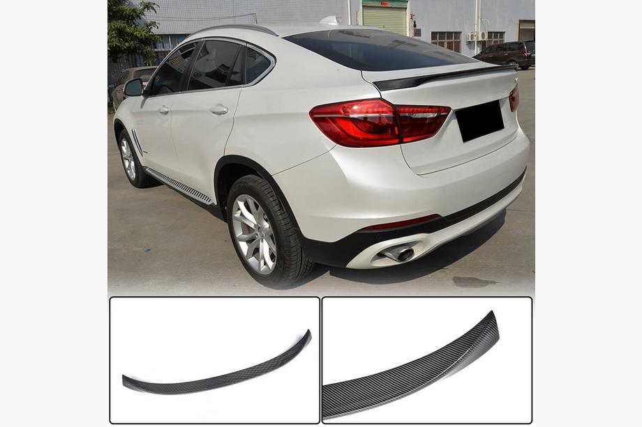 BMW X6 F16 2014-2019 гг. Спойлер крышки багажника Carbon V3 Фото 1