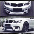 BMW 1 серия E81/E82/E87/E88 2004-2011 гг. Передний лип-спойлер V2 для 1M E82 Карбон фото 4
