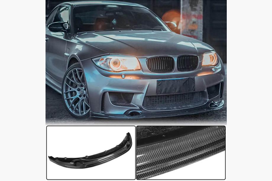 BMW 1 серия E81/E82/E87/E88 2004-2011 гг. Передний лип-спойлер V2 для 1M E82 Карбон Image