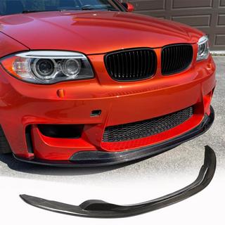 Передний бампер Лип V1 для 1M E82, Карбон BMW 1 серия E81/E82/E87/E88 2004-2011 гг. фото 1