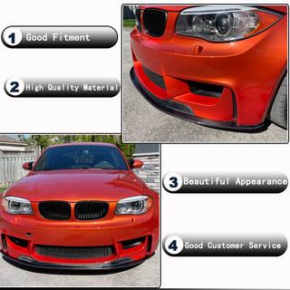 Передний бампер Лип V1 для 1M E82, Карбон BMW 1 серия E81/E82/E87/E88 2004-2011 гг. фото 3