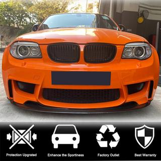 Передний бампер Лип V1 для 1M E82, Карбон BMW 1 серия E81/E82/E87/E88 2004-2011 гг. фото 4