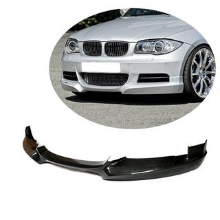 Передний бампер Лип для E82/E88 M-Sport Карбон BMW 1 серия E81/E82/E87/E88 2004-2011 гг. фото 1