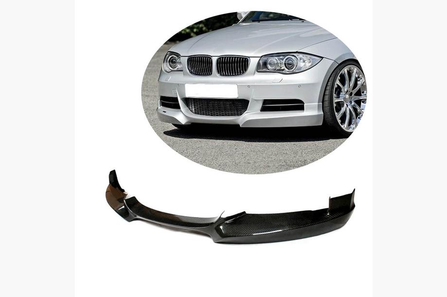 BMW 1 серия E81/E82/E87/E88 2004-2011 гг. Передний бампер Лип для E82/E88 M-Sport Карбон Image