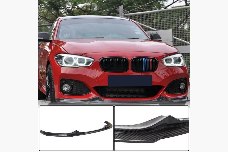 BMW 1 серия F20/F21 2011-2019 гг. Передний Лип-спойлер V3 для M-Sport 2015-2019, Карбон Фото 1