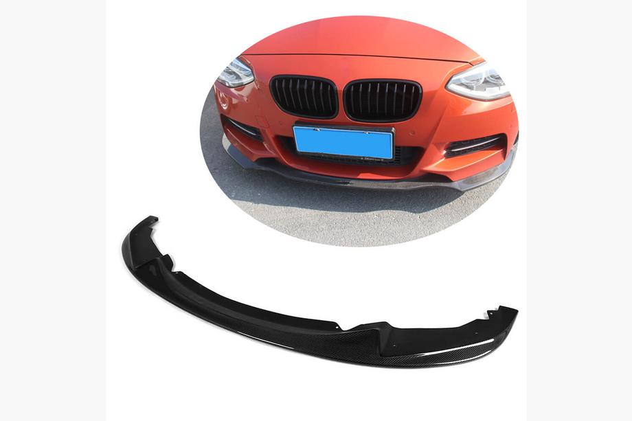 BMW 1 серия F20/F21 2011-2019 гг. Передний бампер Лип (для M-Sport 2011-2015, Карбон) Image